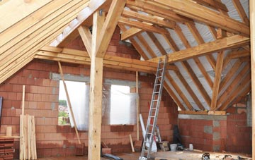 Upper Eastern Green attic trusses